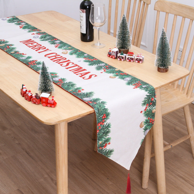 Snowman Christmas Table Runner & Table Mat