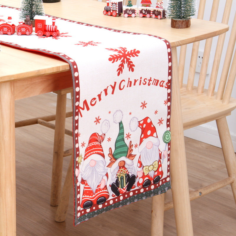 Snowman Christmas Table Runner & Table Mat