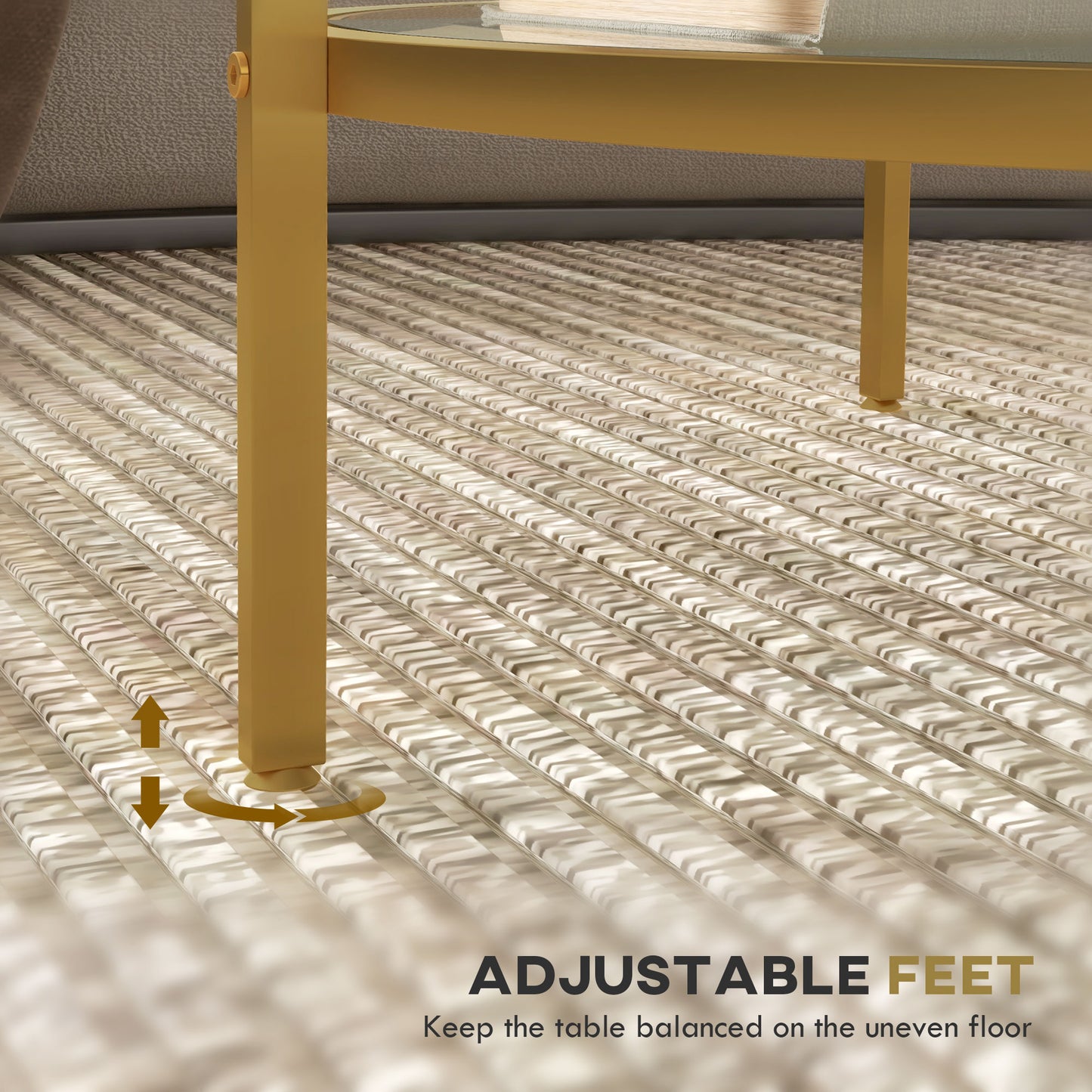 Side Table with Storage