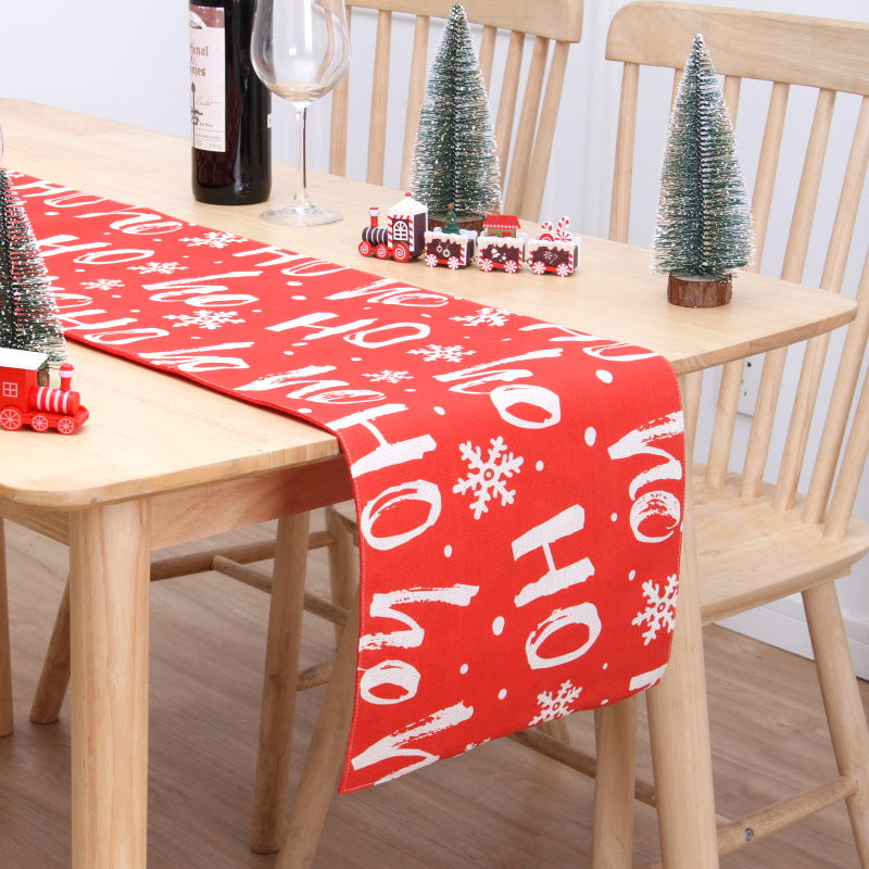 Snowman Christmas Table Runner & Table Mat