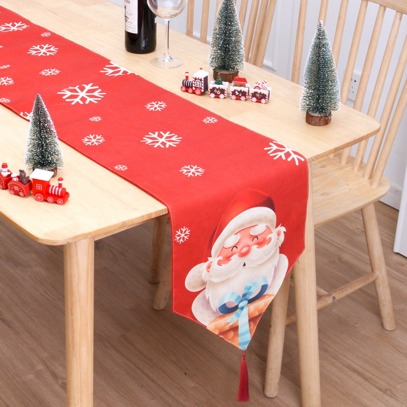 Snowman Christmas Table Runner & Table Mat