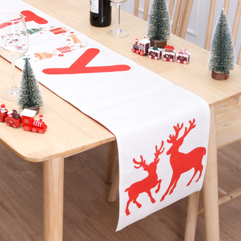 Snowman Christmas Table Runner & Table Mat